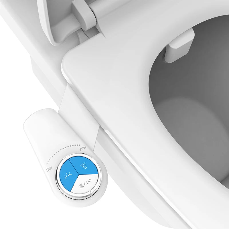 Slim Bidet Attachment Bidet Non-electric Bidet For Toilet Seat Handed Small Bidets Two Nozzles Self Cleaning Personal Hygiene