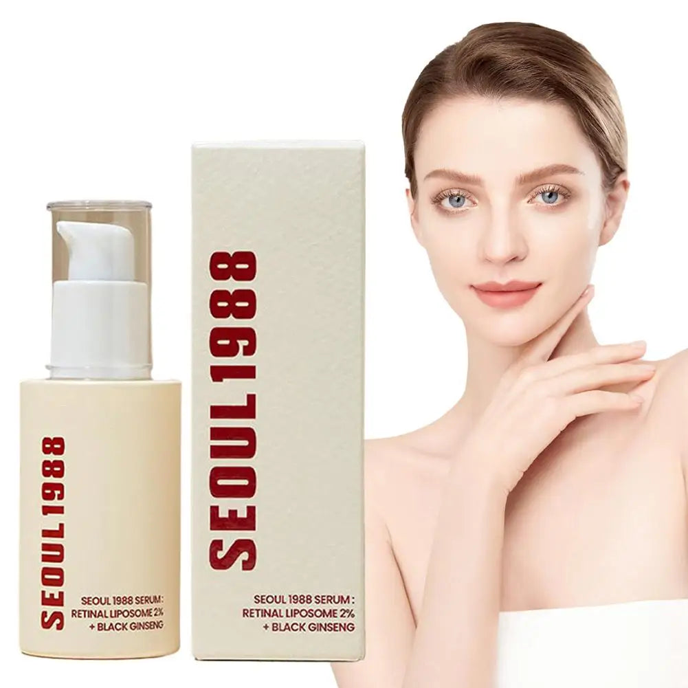 For SEOUL 1988 Retinol Face Care Serum Beauty Skin Care Kit Vitamin C Moisturizing Firming Anti Aging Wrinkle Skincare