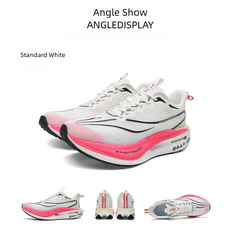 Running Shoes Men High Quality Full Palm Carbon Plate Cushion Professional Training Shoes Lightweight Wear-Resistant Sneakers