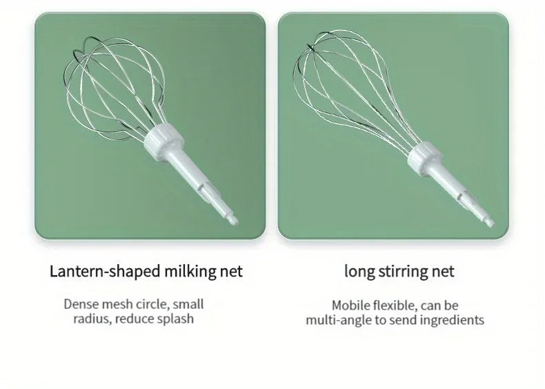 Wireless Portable Electric Food Mixer Automatic Whisk Egg Beater Butter Cream Vertical Whipper Kitchen Cordless Hand Blender