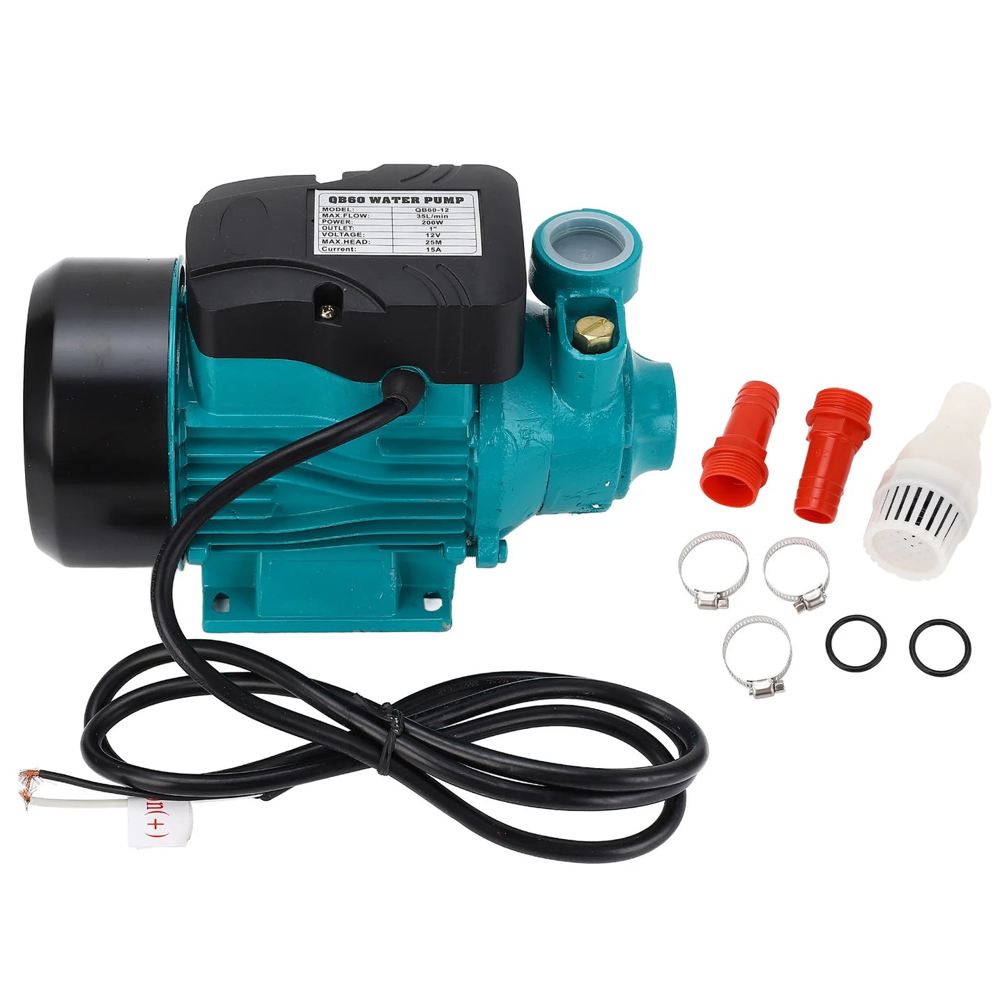 Solar  Pump Solar   Pump 200W 3200RPM 35LPM Large  25m High Lift  Self Priming Pump  Self Priming Pump