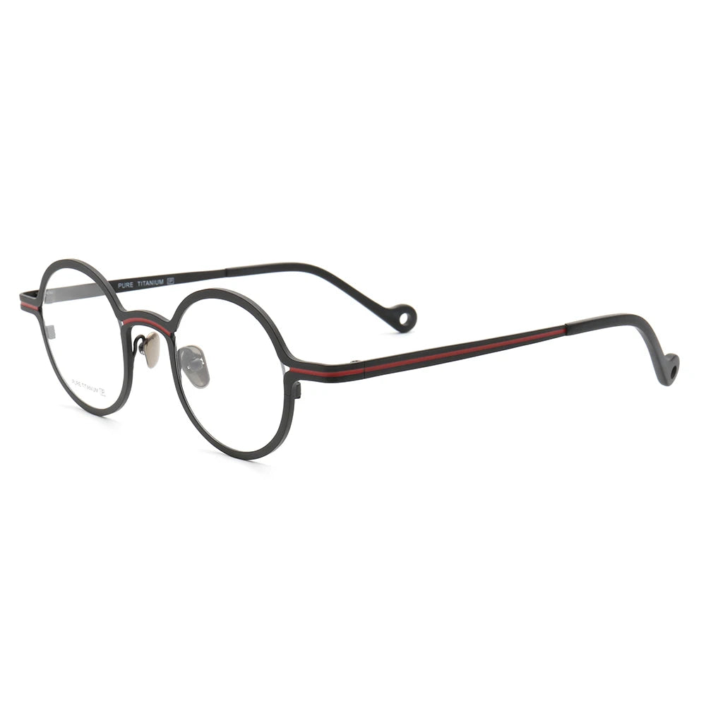 Retro Women Round Eyeglass Frames for Men Glasses Frames Pure Titanium Spectacles Fashion Optical Eyeglasses Frames Prescription