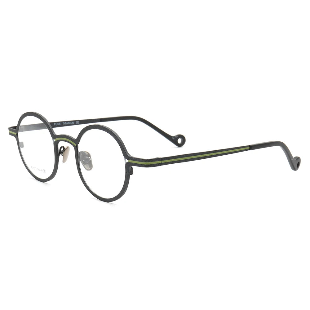 Retro Women Round Eyeglass Frames for Men Glasses Frames Pure Titanium Spectacles Fashion Optical Eyeglasses Frames Prescription