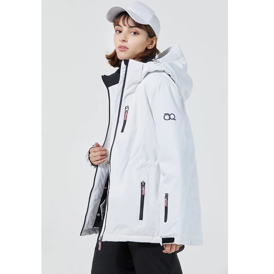 New Thermal Winter Women's Ski Suit Windproof Skiing Down Jacket And Bibs Pants Set Male Snow Costume Snowboard Wear Overalls