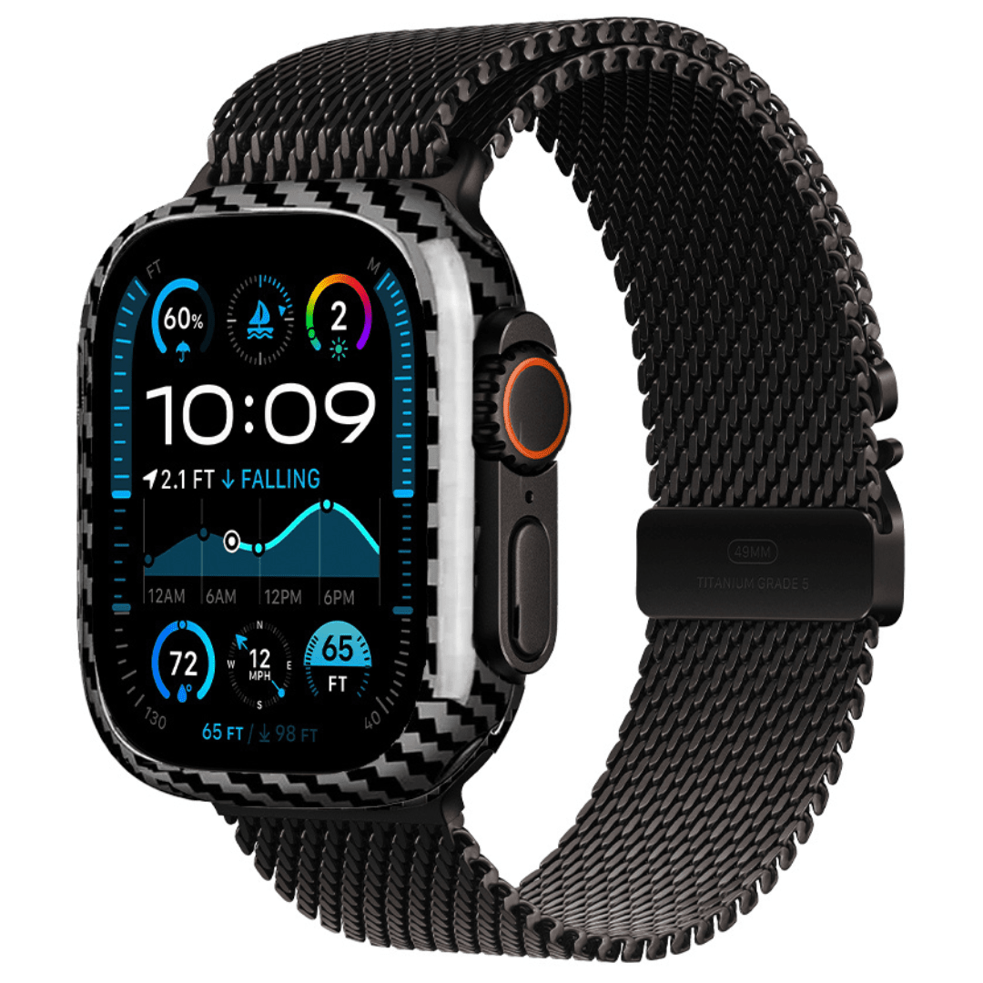 Apple Watch Real Carbon Fiber Case